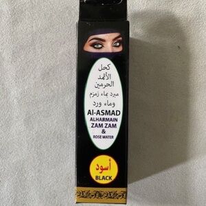 AL ATHMAD NATURAL BLACK KOHL POWDER ALHARAMAIN ZAMZAM &ROSE WATER KOHL Eyeliner